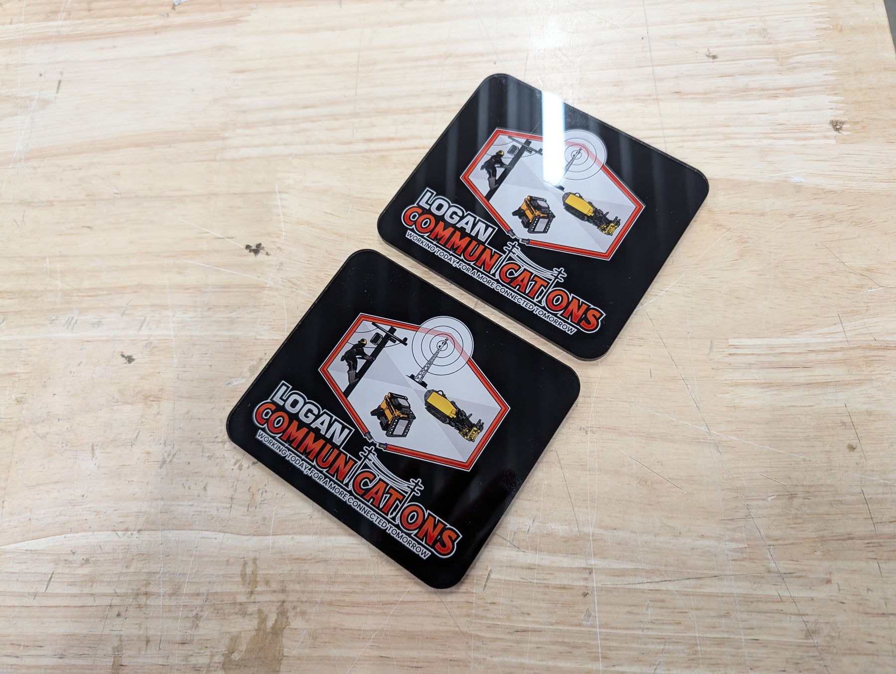 Center Console Tray Inserts - Upload Your Own - Fits 2023+ Ford® F250® and F350®