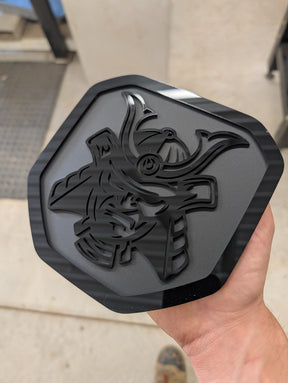 Custom Samurai Shield Badge - Fits 2019+ RAM® Tailgates