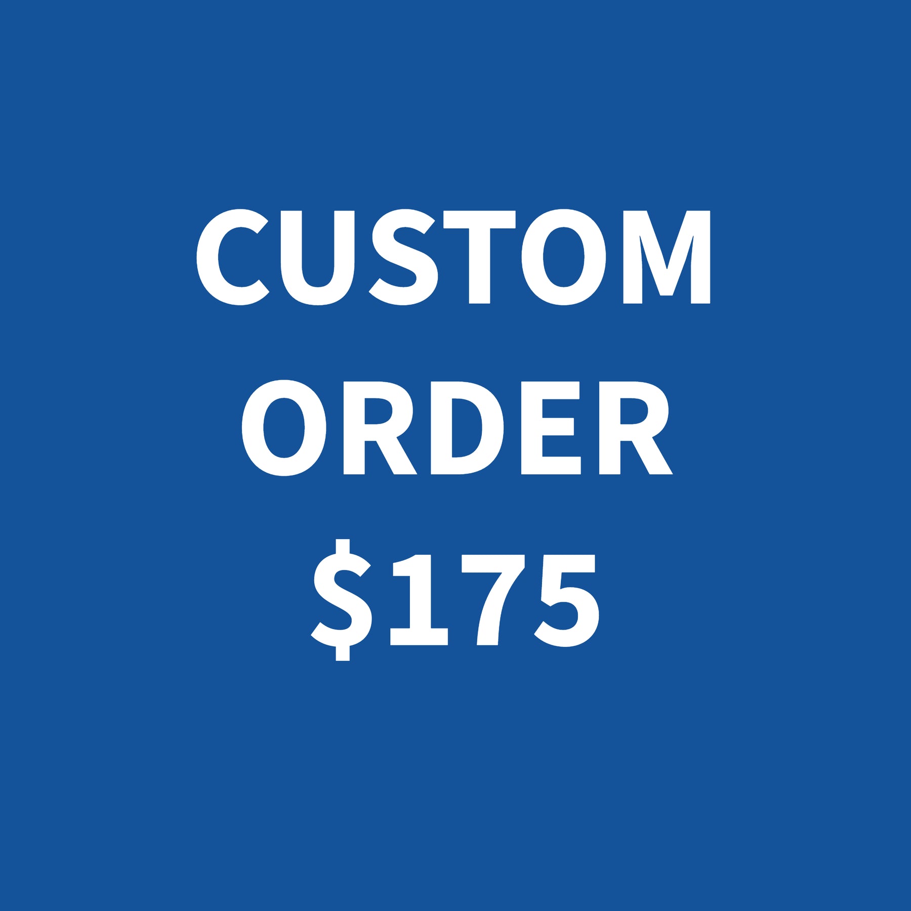 Custom Purchase Portal - $175 Badge Order