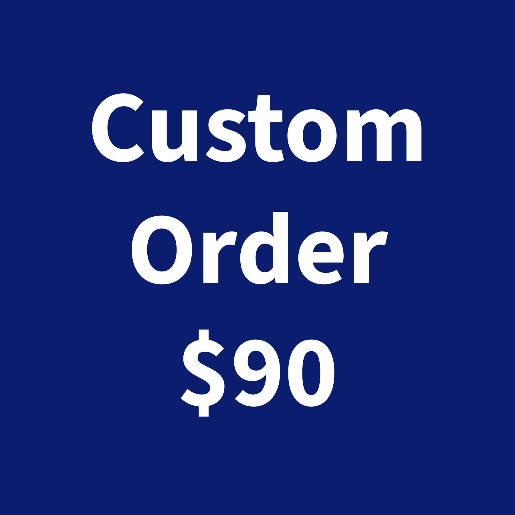 Custom Purchase Portal - $90 Badge Order