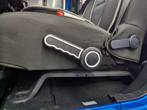 Lower Seat Lever Overlay - Outline - Fits Jeep® Wrangler®