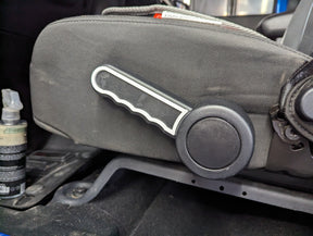 Lower Seat Lever Overlay - Outline - Fits Jeep® Wrangler®