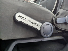 Lower Seat Lever Overlay - Custom Text - Fits Jeep® Wrangler®