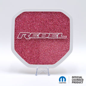 RAM® Rebel® TAILGATE BADGE - FITS 2019+ DODGE® RAM® TAILGATE -1500, 2500, 3500 - Choose your Colors - Officially Licensed Product