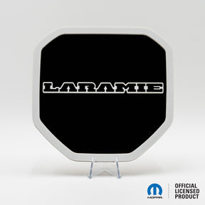 RAM® Laramie® TAILGATE BADGE - FITS 2019+ DODGE® RAM® TAILGATE -1500, 2500, 3500 - Choose your Colors - Officially Licensed Product