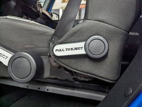 Upper Seat Lever Overlay - Custom Text - Fits Jeep® Wrangler®