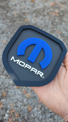 Mopar® Grille Badge - Fits 2013-2018 RAM® and 2019+ Classic Grille - 1500, 2500, 3500 - Officially Licensed Product