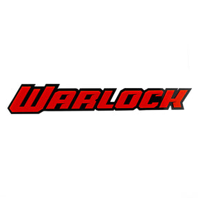 Custom Warlock® Dual Layer Truck Badge - Multiple Colors Available - Officially Licensed Product