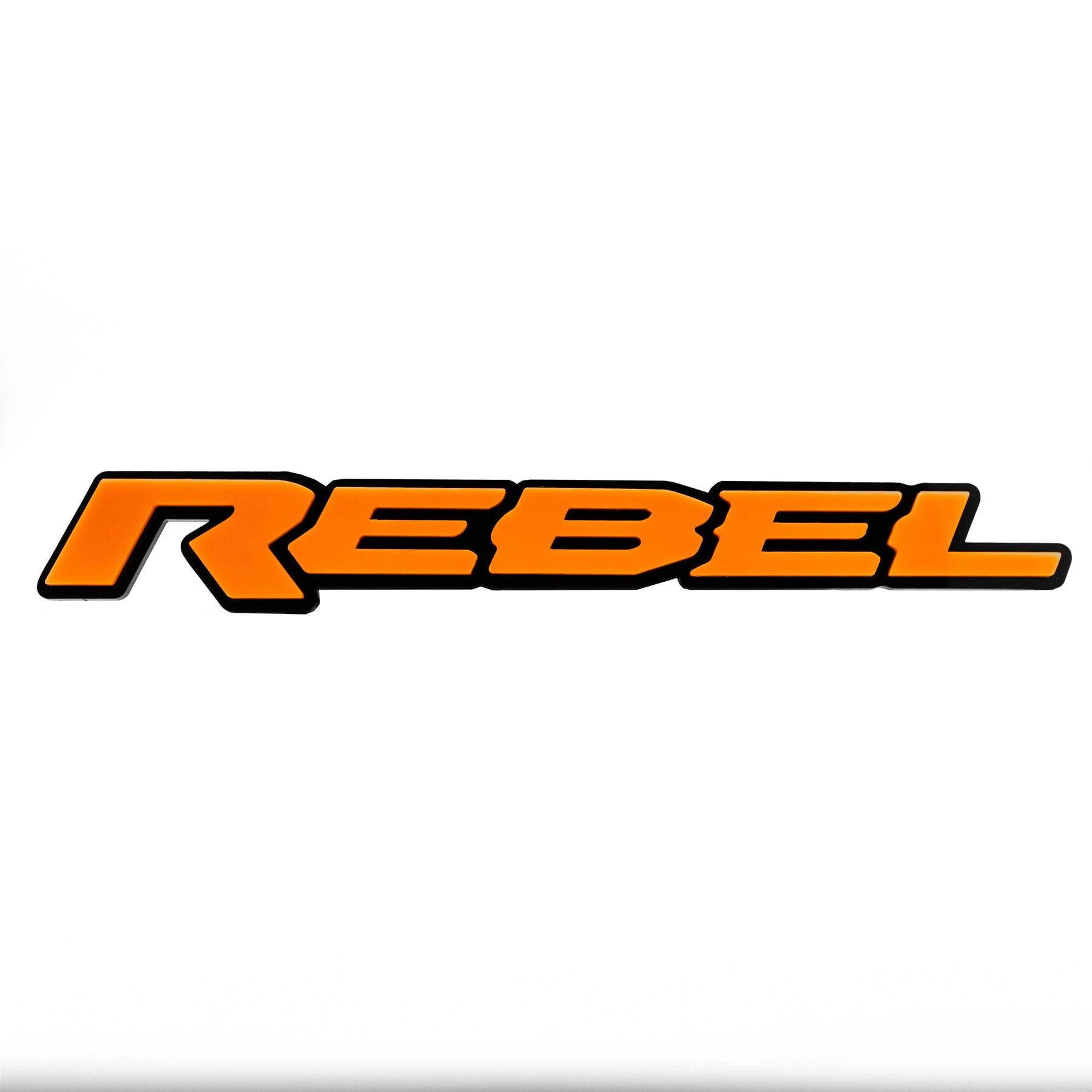 Badge de camion double couche Rebel® personnalisé - Plusieurs couleurs disponibles - Produit sous licence officielle