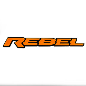 Badge de camion double couche Rebel® personnalisé - Plusieurs couleurs disponibles - Produit sous licence officielle