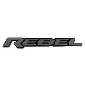 Badge de camion double couche Rebel® personnalisé - Plusieurs couleurs disponibles - Produit sous licence officielle