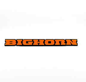 Custom Bighorn® Dual Layer Truck Badge - Multiple Colors Available - Officially Licensed Product