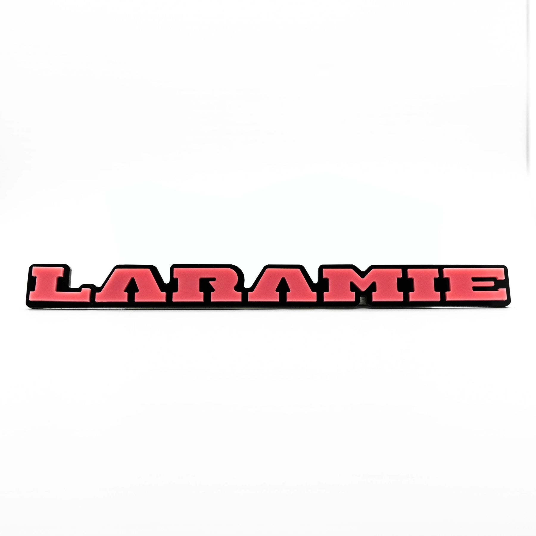 Custom Laramie® Dual Layer Truck Badge - Multiple Colors Available - Officially Licensed Product