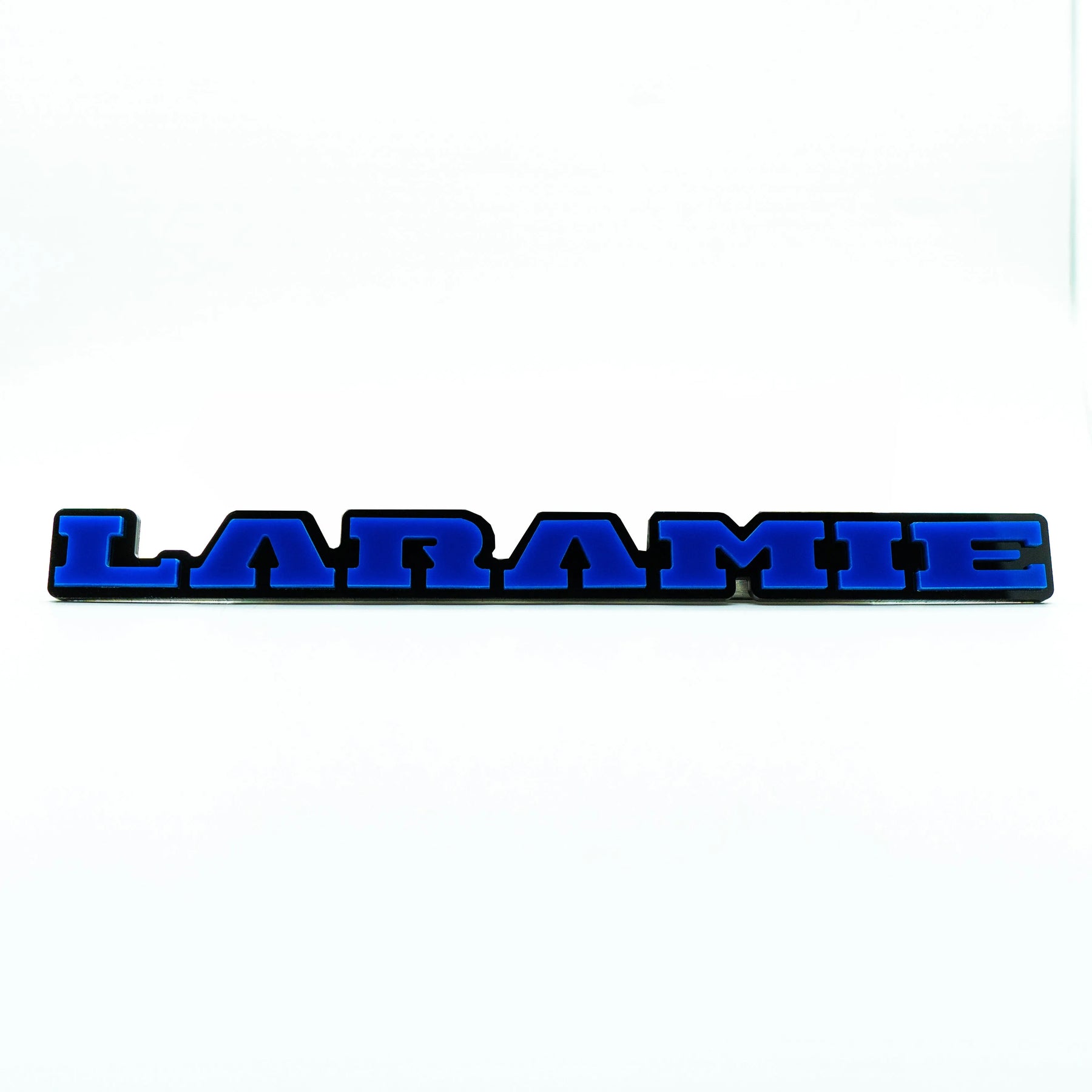 Custom Laramie® Dual Layer Truck Badge - Multiple Colors Available - Officially Licensed Product