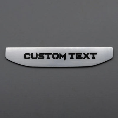 Custom Text Insert Pair - Fits 2019+ GMC 1500 - Multiple Colors Available