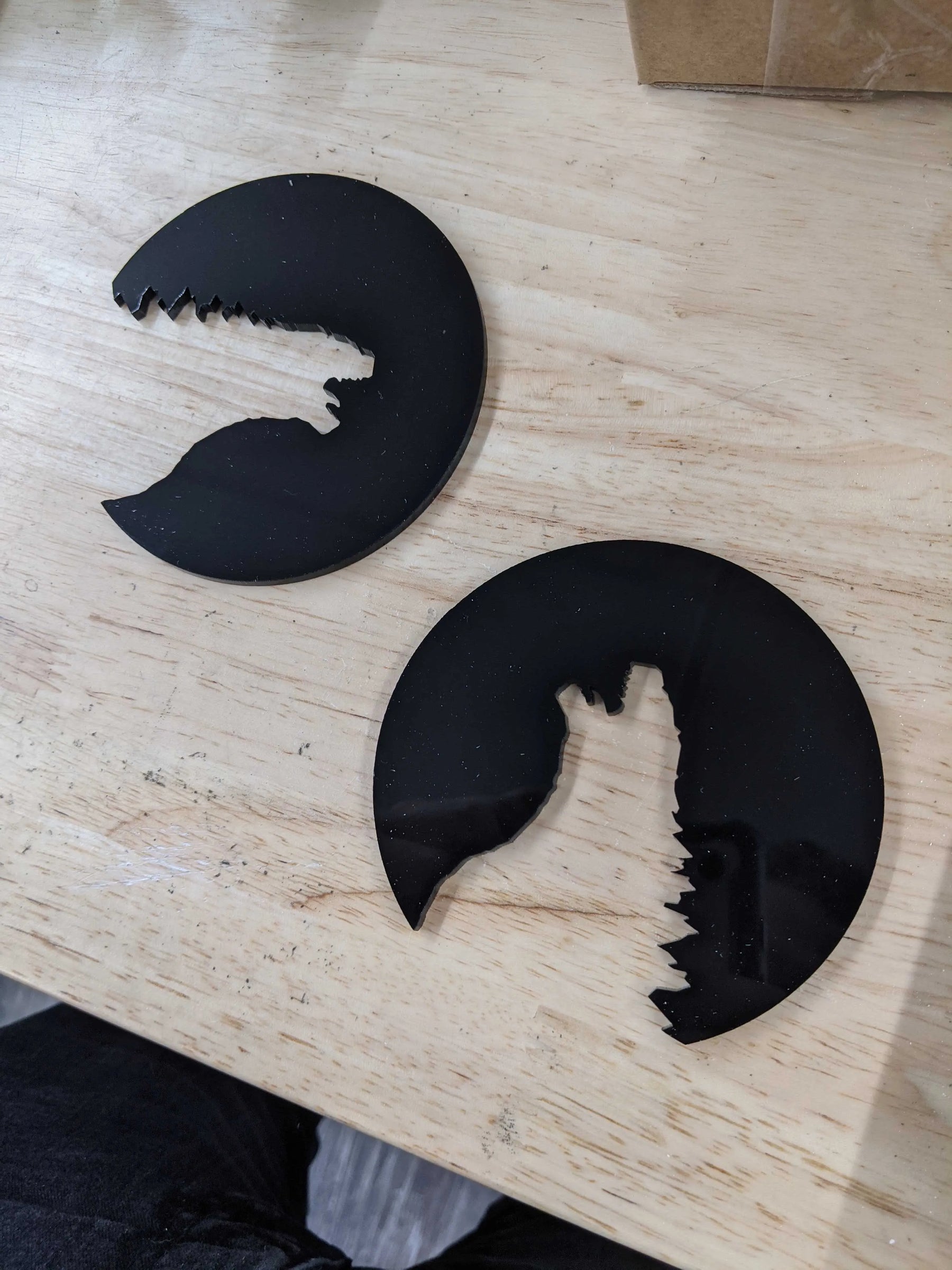 Godzilla Fender Badges - Universal Fit - Pair