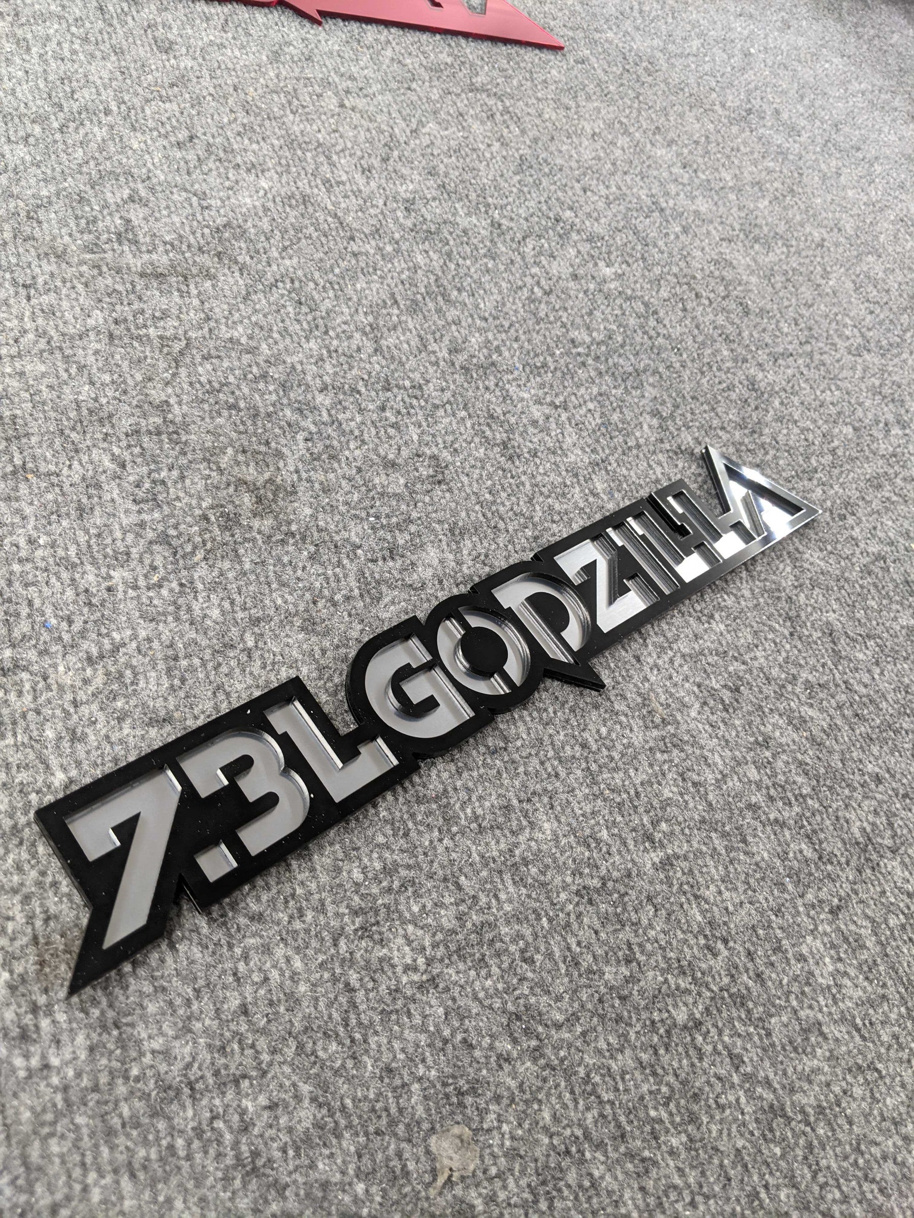 7.3L Godzilla Badges - Universal Fit - Pair