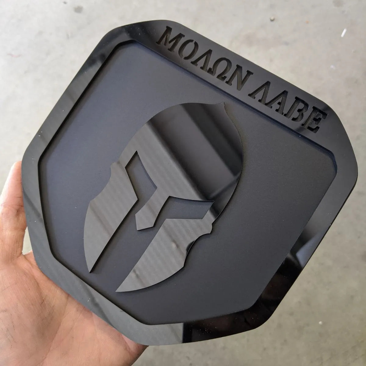 Molon Labe Badge - Fits 2019+ Dodge® Ram® Tailgate -1500, 2500, 3500 - Choose your Colors