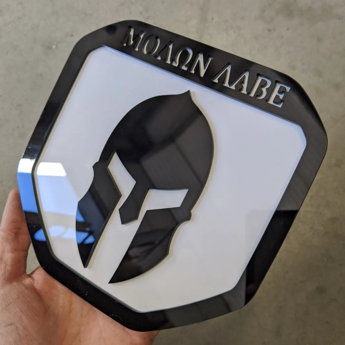 Molon Labe Badge - Fits 2019+ Dodge® Ram® Tailgate -1500, 2500, 3500 - Choose your Colors