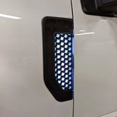 LED Canada Fender Badge Set - Fits 2017-2022 Ford® F250®, F350®, F450® - Black