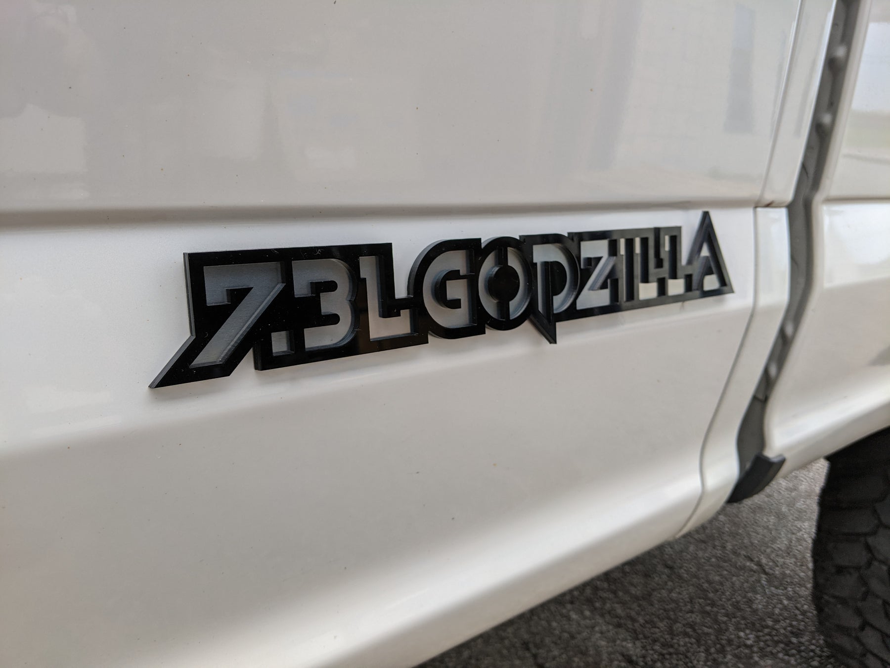 7.3L Godzilla Badges - Universal Fit - Pair