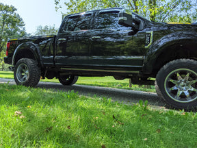 Honeycomb Truck Skins Package - Fits 2017 - 2022 Super Duty - Textured Black