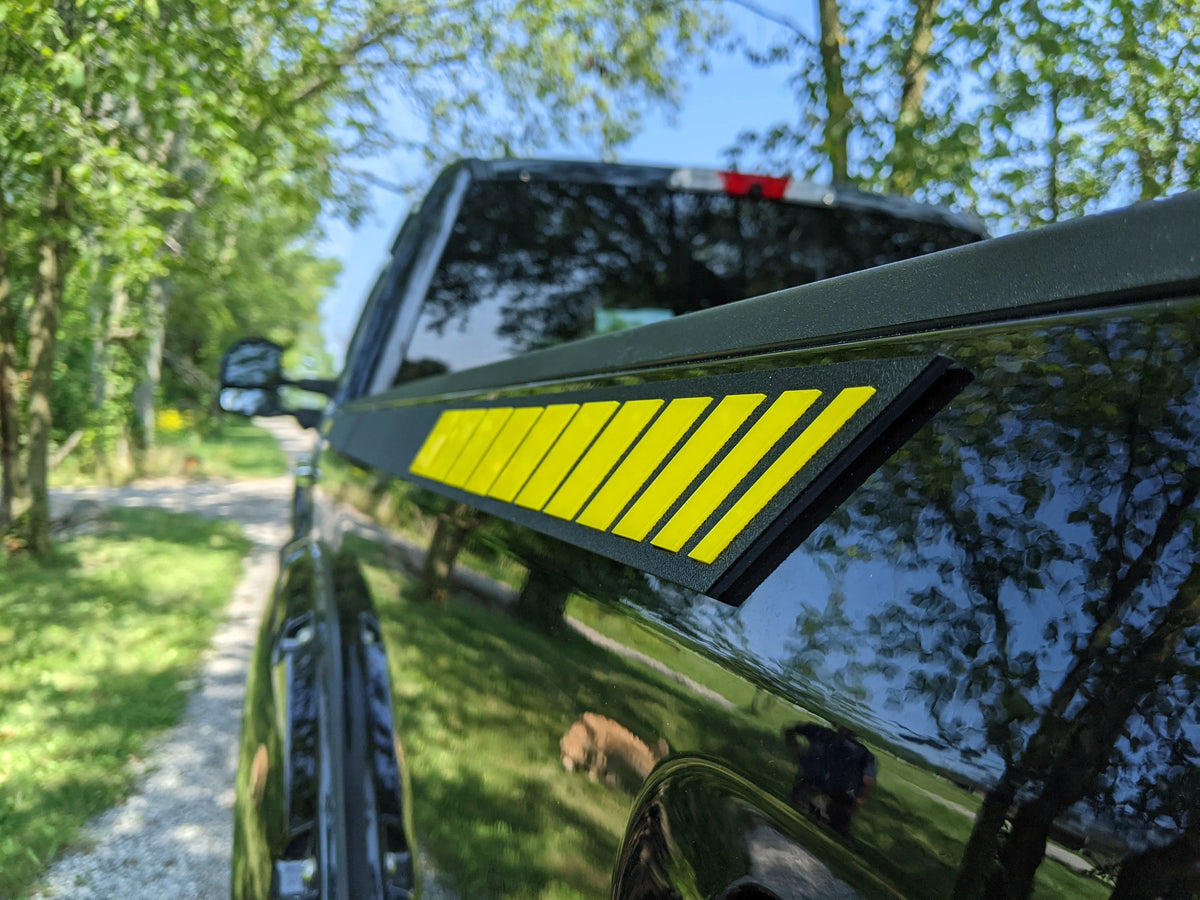 Ensemble de revêtements pour camions Line Style - Compatible avec les modèles Super Duty 2017-2022 - Noir texturé