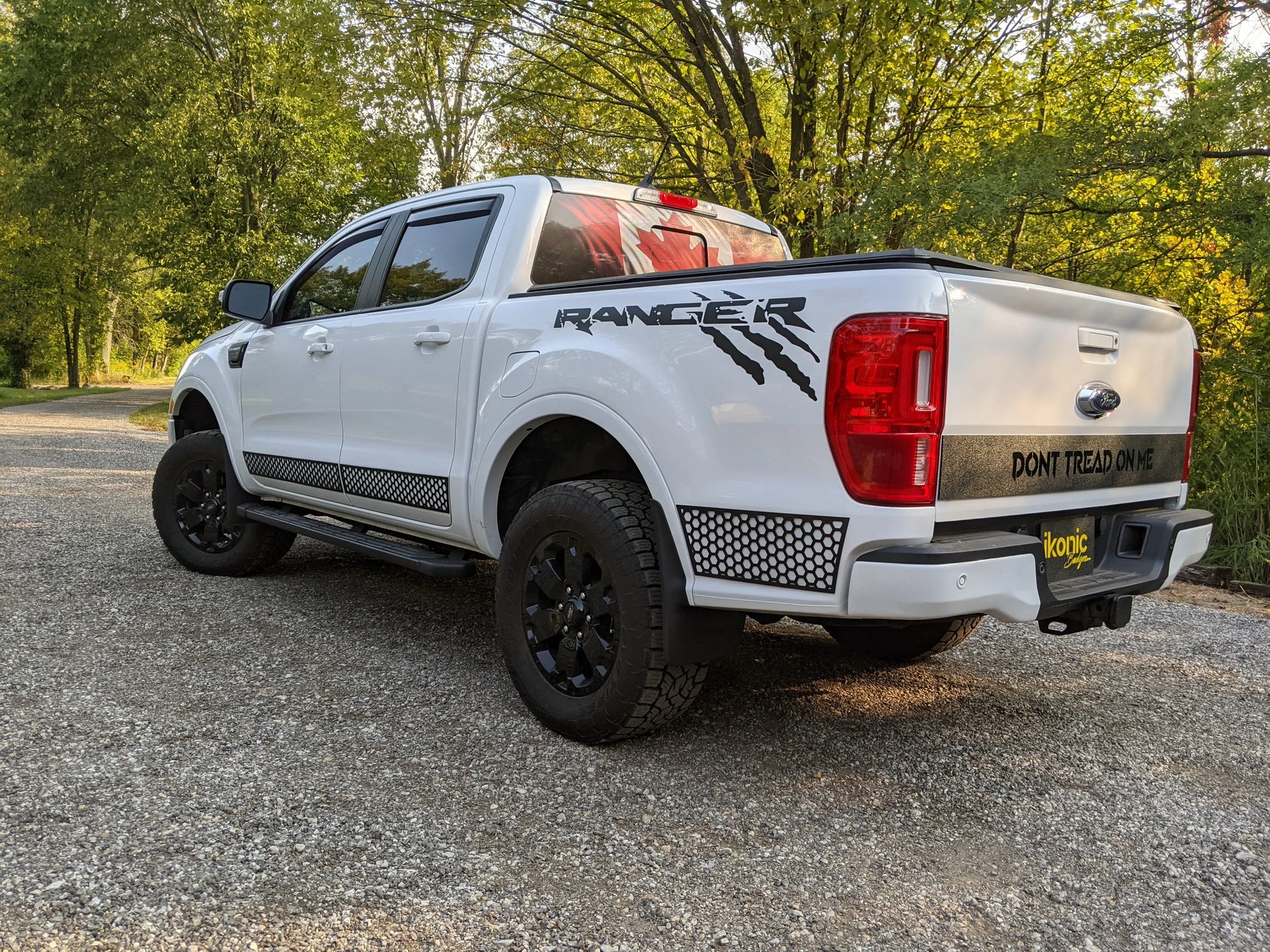 Honeycomb Truck Skins Package - Fits 2019-2023 Ranger® - Textured Black