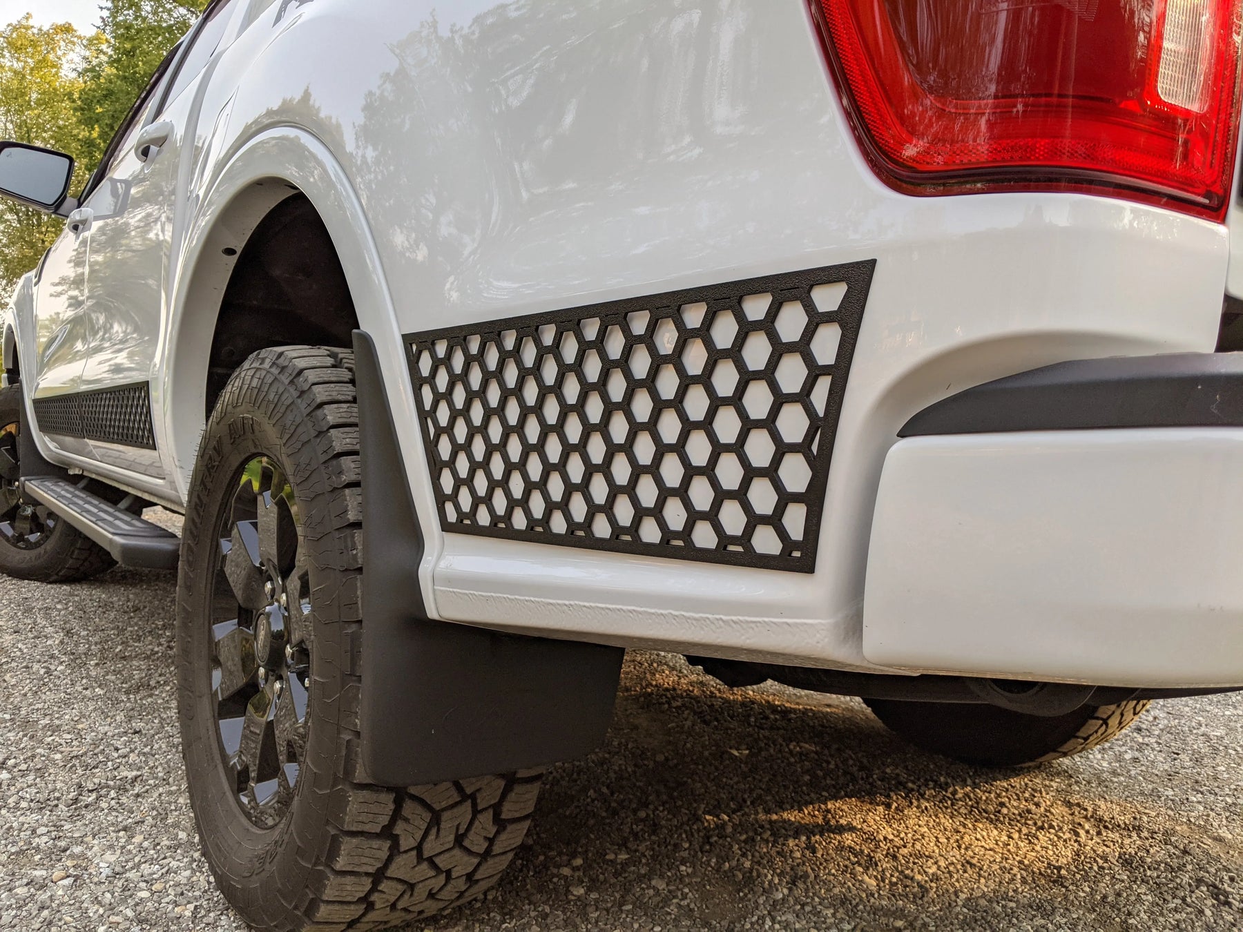 Honeycomb Truck Skins Package - Fits 2019-2023 Ranger® - Textured Black