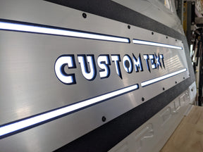 Custom Text LED Tailgate Applique - Fits 2017-2022 Ford® F250®, F350®, F450®