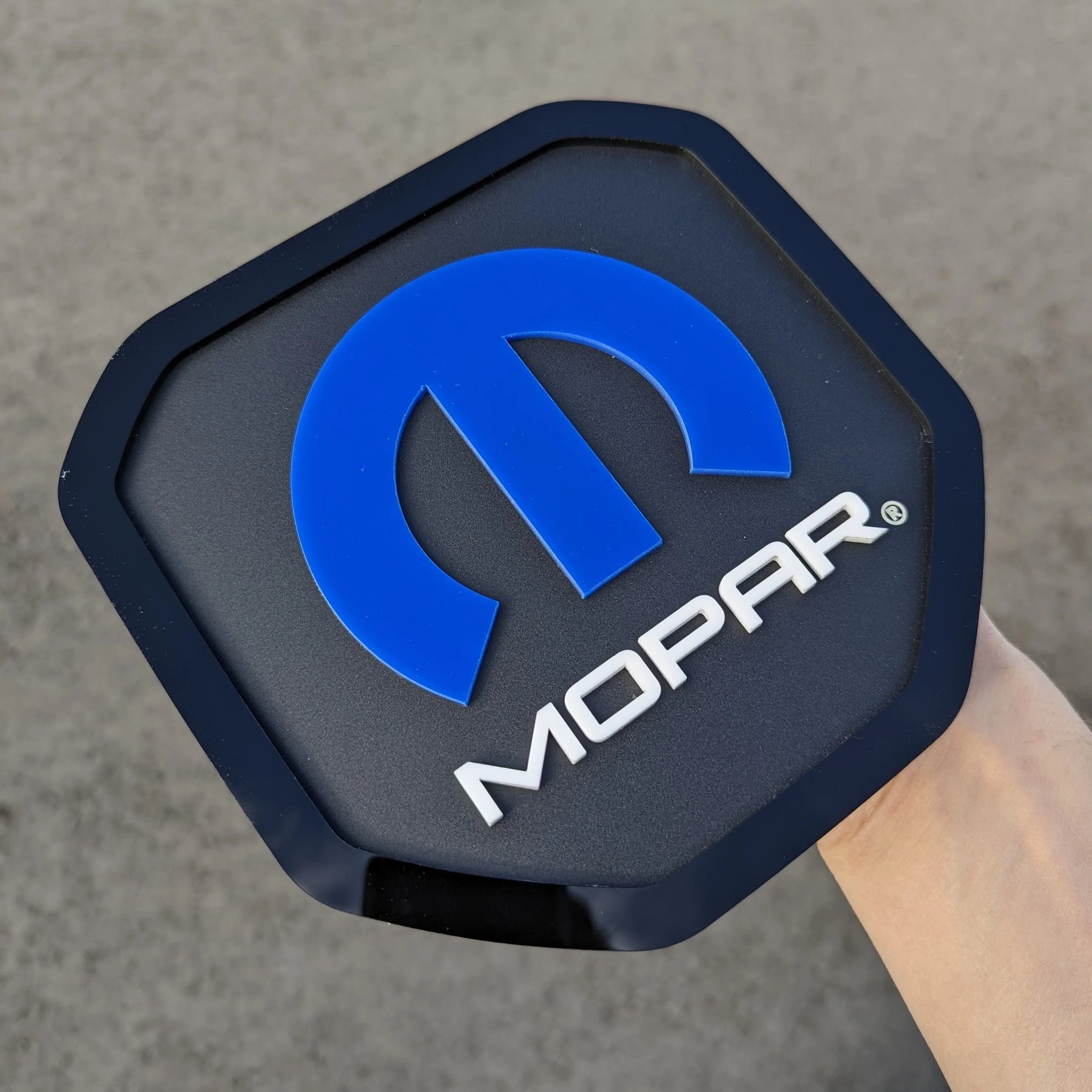 Mopar® Tailgate Badge - Fits 2019+ RAM® Tailgate -1500, 2500, 3500 - Officially Licensed Product