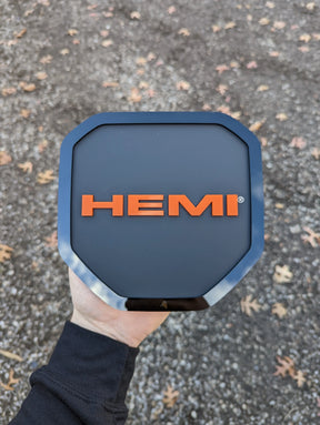 HEMI® Tailgate Badge - Fits 2019+ RAM® Tailgate -1500, 2500, 3500 - Officially Licensed Product