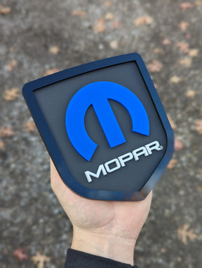 Mopar® Tailgate Badge - Fits 2008-2018 RAM® Tailgate - 1500, 2500, 3500 - Officially Licensed Product