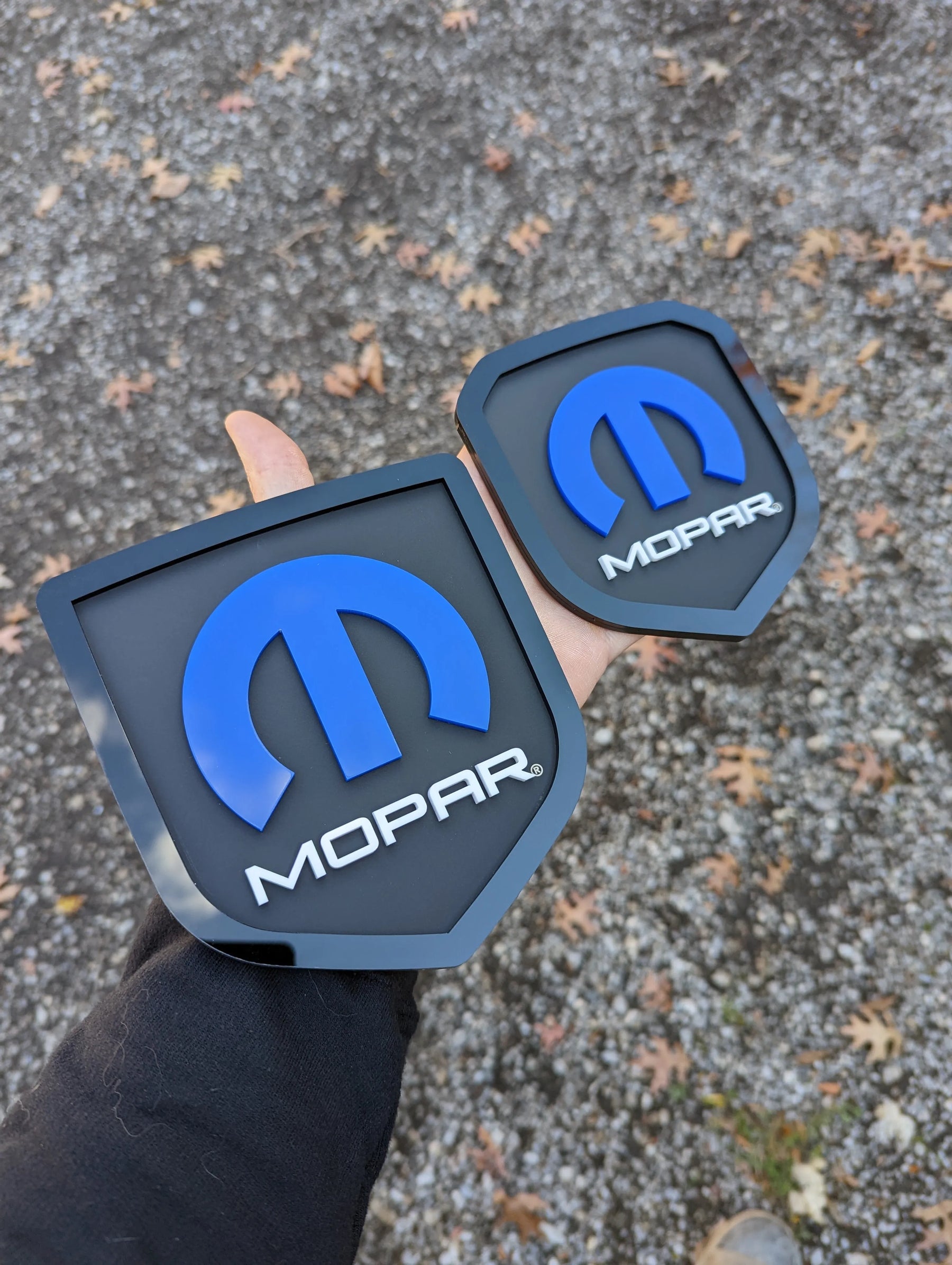 Mopar® Grille and Tailgate Badge Combo - Fits 2013-2018 RAM® - 1500, 2500, 3500 - Officially Licensed Product