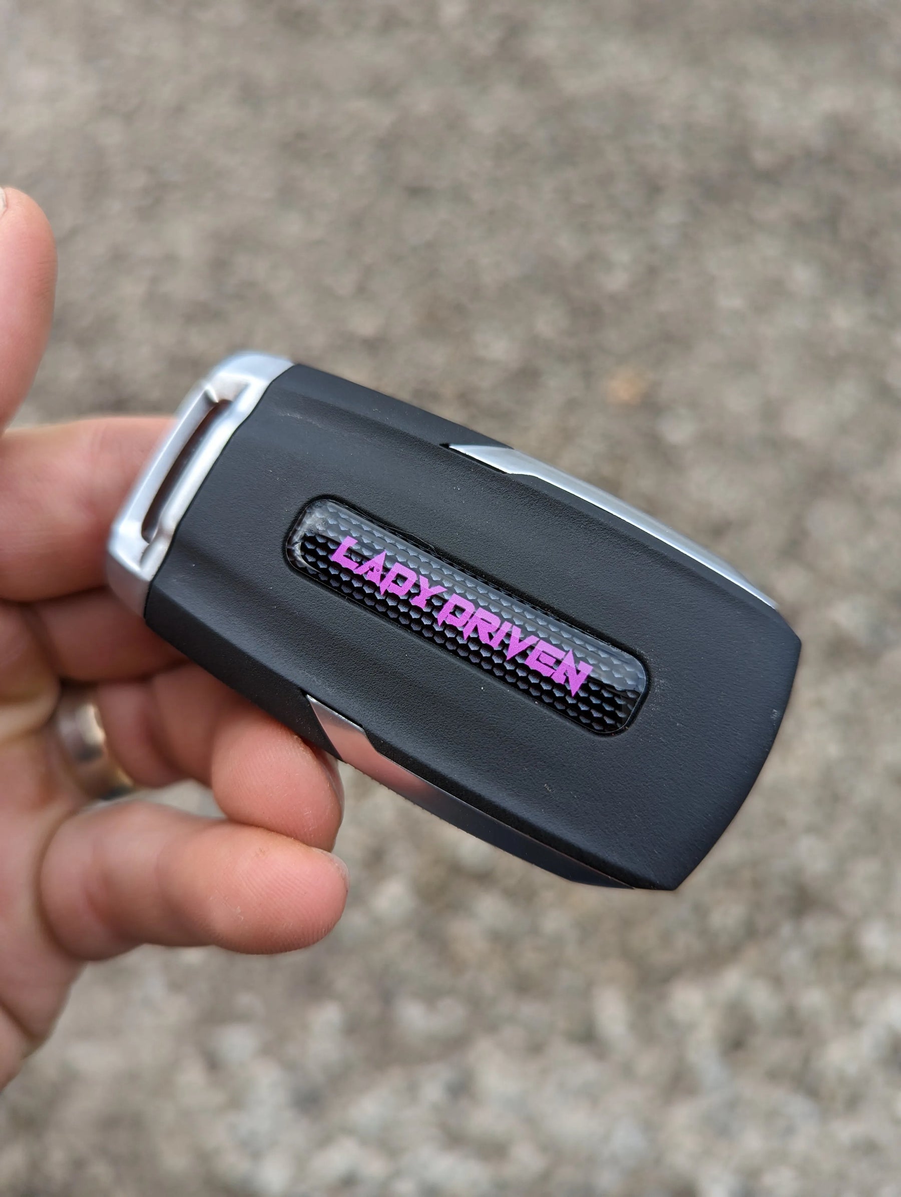 Custom Text Key Fob Overlay - Fits 2019-2022 RAM® 1500 - Multiple Colors Available