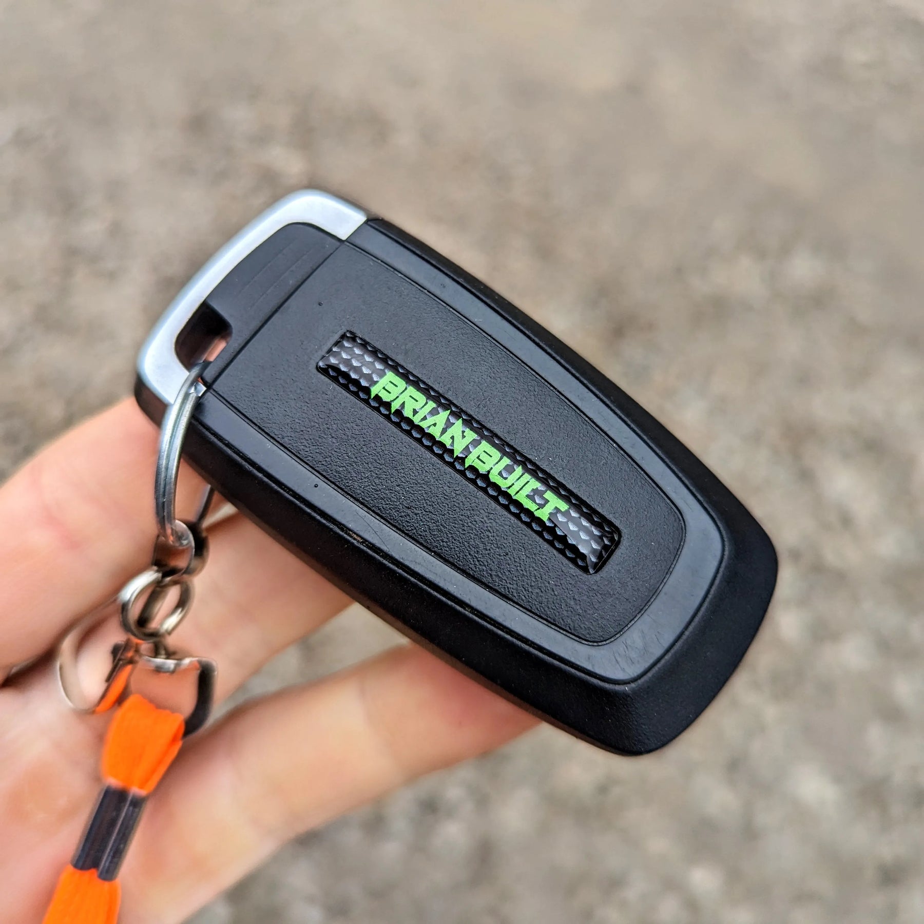 Custom Text Key Fob Overlay - Fits Bronco®- Multiple Colors Available