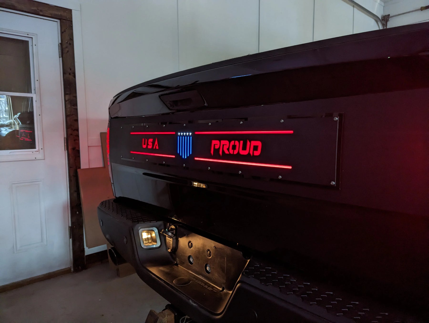 USA Proud LED Tailgate Applique - Fits 2009-2018 RAM® 1500 and 2019-2022 RAM Classic