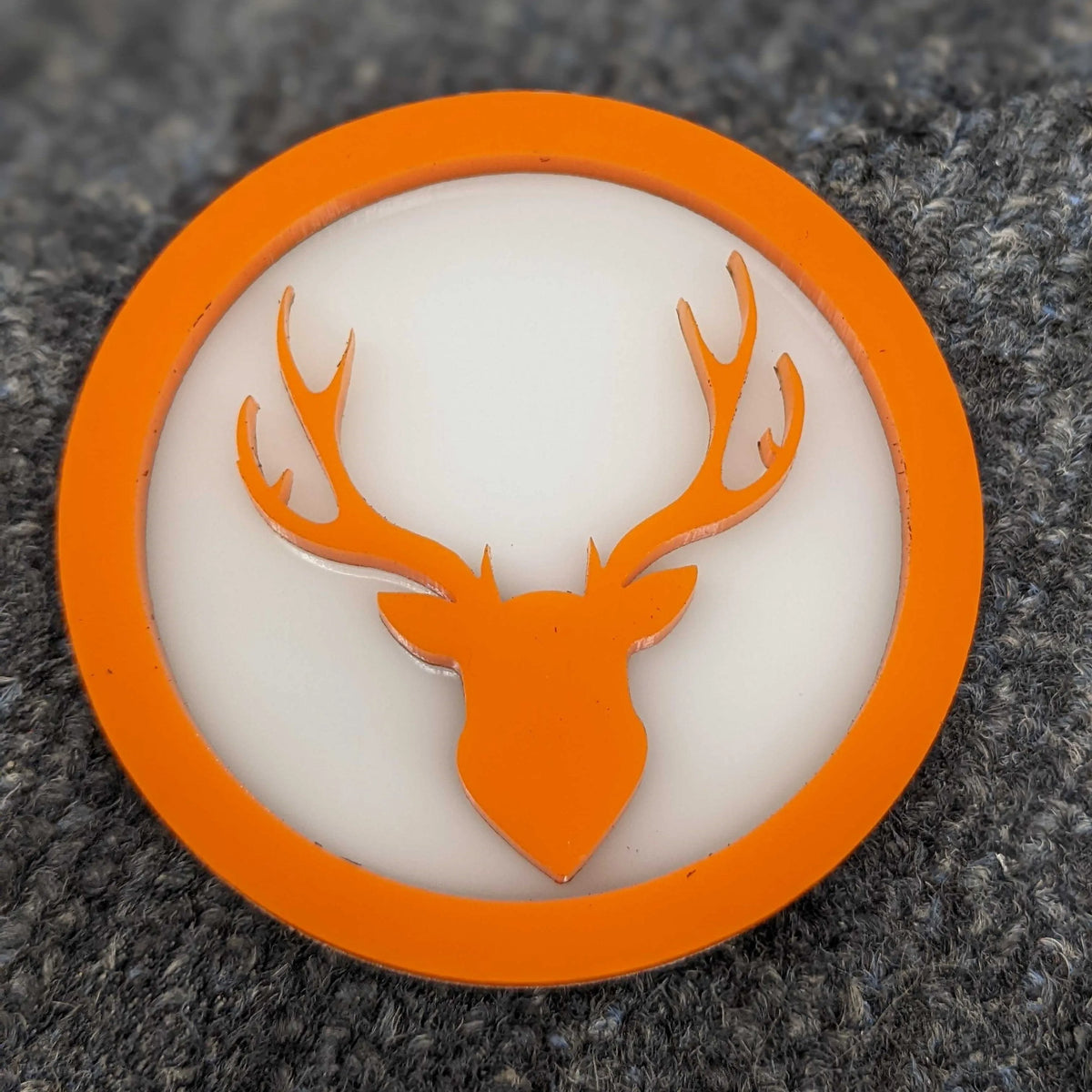 BADGE TÊTE DE CERF - JEEP® TRAIL RATED® - BADGE DE REMPLACEMENT