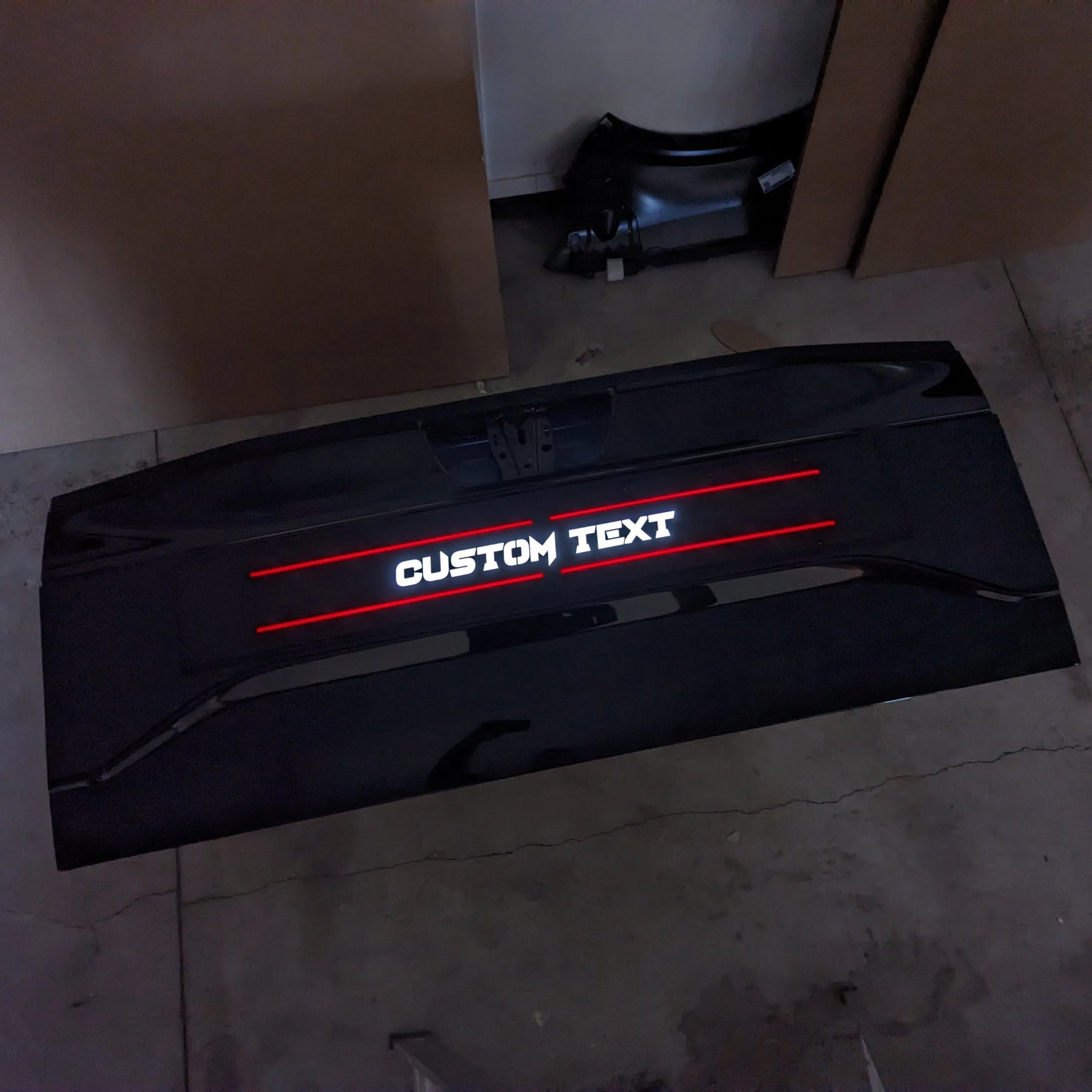 Custom Text LED Tailgate Applique - Fits 2015-2020 F150®