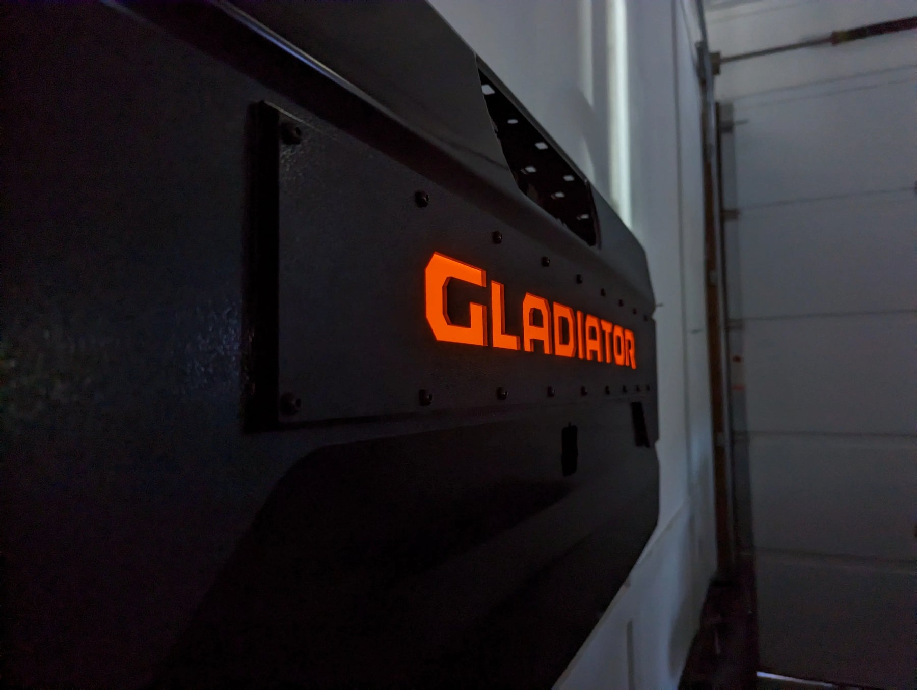 Gladiator® Tailgate Applique - LED or Non-Illuminated - Multiple Colors Available - Officially Licensed Product