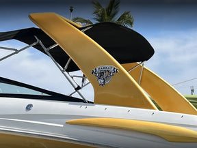 Custom Boat Badge - Fits Any Boat - Mount to Any Flat Surface - UV, Salt and Water Resistant