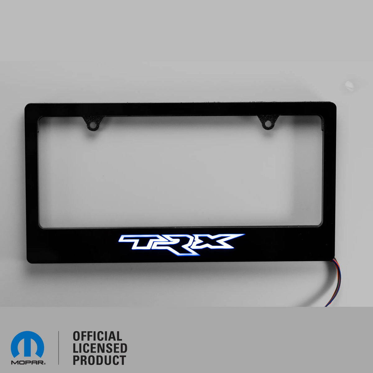 Bordure de plaque d'immatriculation à LED TRX® - Produit sous licence officielle